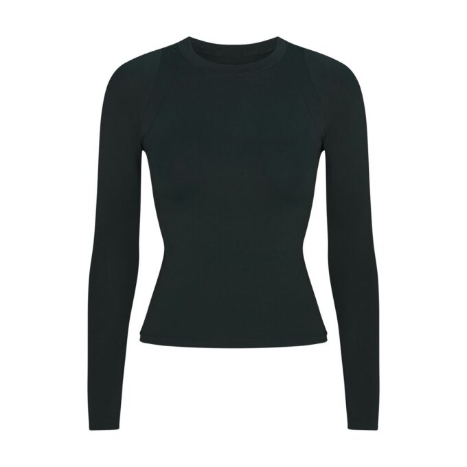 NikeSKIMS AIRY LONG SLEEVE CREW NECK TOP
