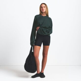 NikeSKIMS AIRY V-NECK OVERSIZED LONG SLEEVE TOP