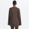 NikeSKIMS AIRY V-NECK OVERSIZED LONG SLEEVE TOP