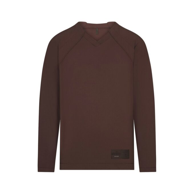 NikeSKIMS AIRY V-NECK OVERSIZED LONG SLEEVE TOP