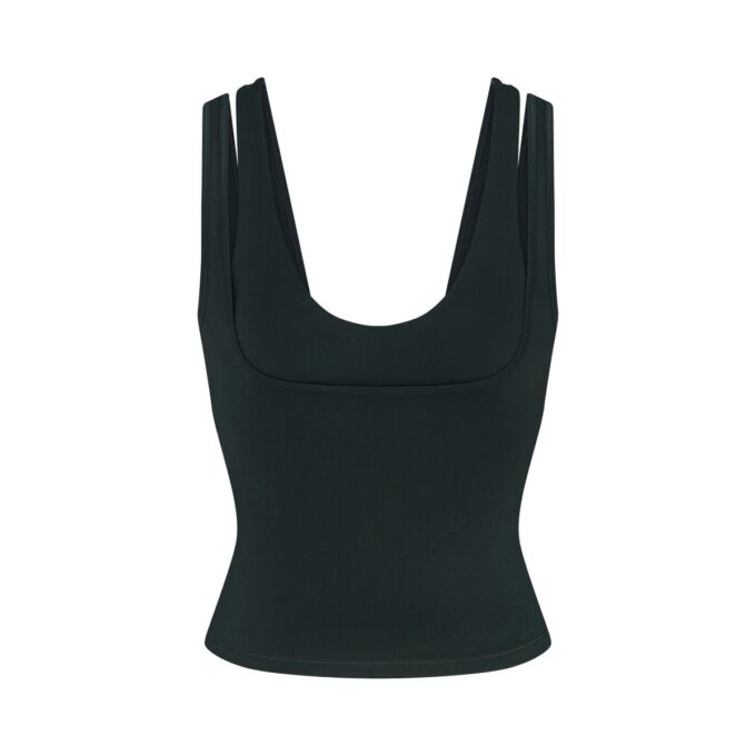 NikeSKIMS MATTE DOUBLE STRAP SCOOP TANK
