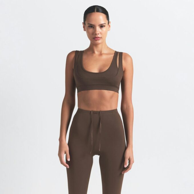 NikeSKIMS MATTE FOOTSIE GRIP LEGGING