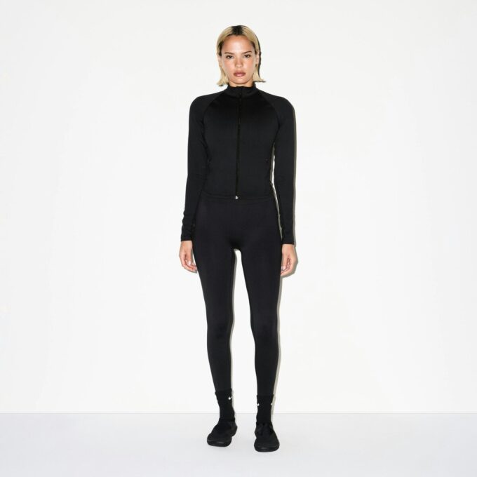 NikeSKIMS MATTE MOCK NECK FULL ZIP JACKET NikeSKIMS MATTE MOCK NECK FULL ZIP JACKET