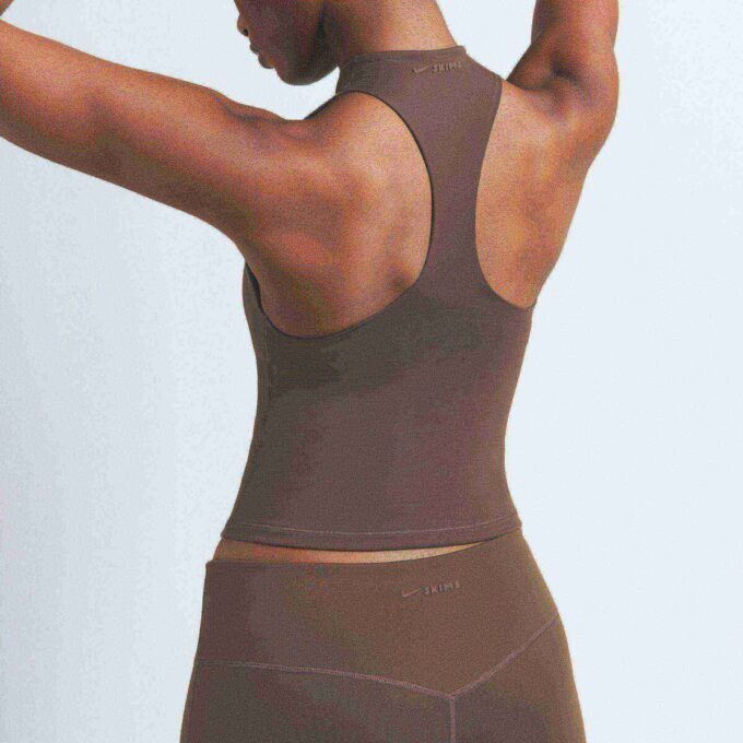 NikeSKIMS MATTE MOCK NECK RACER TANK