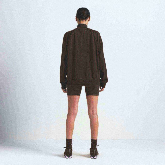 NikeSKIMS MATTE TRICOT OVERSIZED TRACK JACKET NikeSKIMS MATTE TRICOT OVERSIZED TRACK JACKET