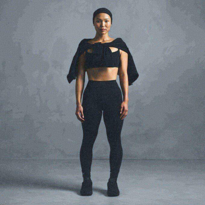 NikeSKIMS MATTE V-LINE 26″ LEGGING