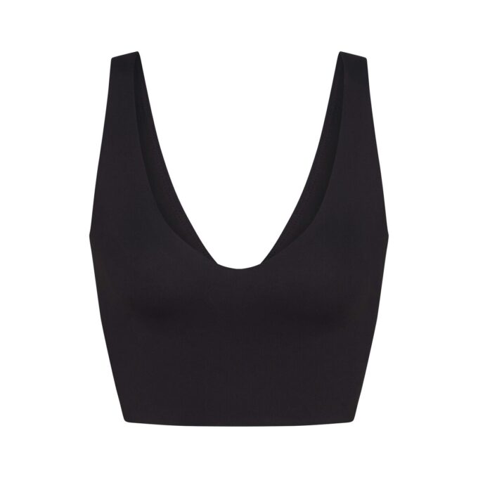 NikeSKIMS MATTE V-NECK BRA TOP