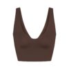 NikeSKIMS MATTE V-NECK BRA TOP