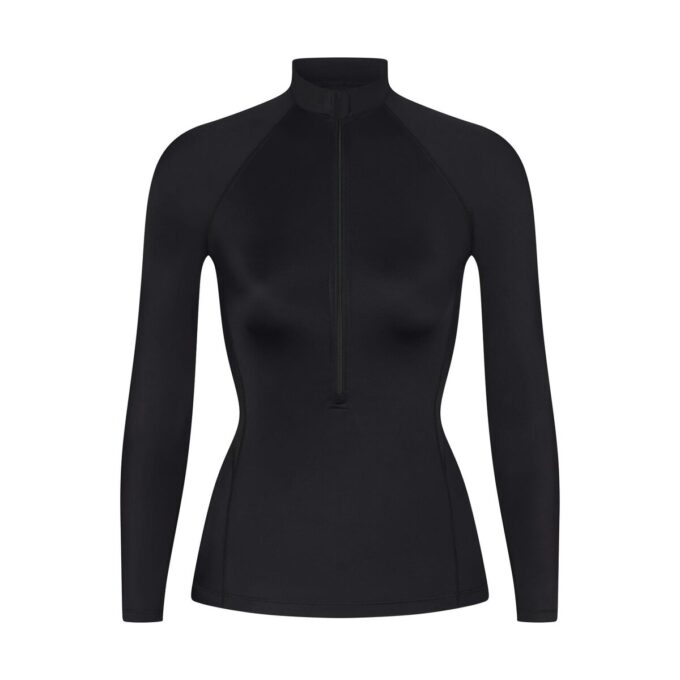 NikeSKIMS SHINE LONG SLEEVE HALF ZIP