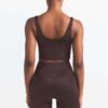 NikeSKIMS SHINE SCOOP NECK BRA TOP
