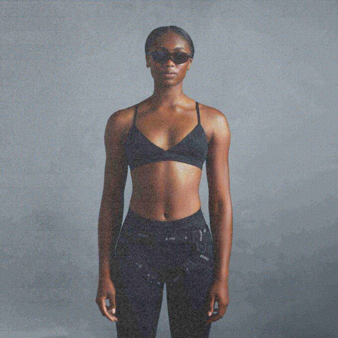 NikeSKIMS SHINE TRIANGLE BRA