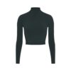 NikeSKIMS VINTAGE SEAMLESS MOCK NECK CROP TOP