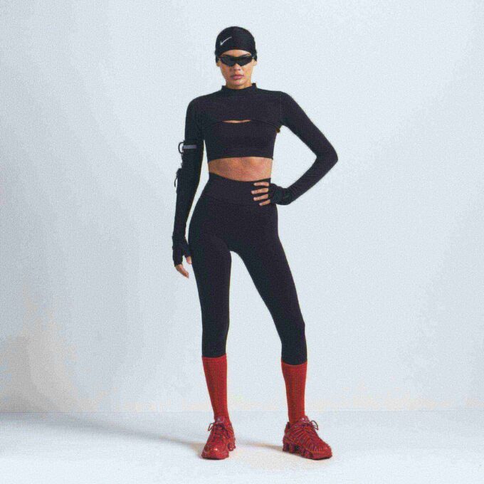 NikeSKIMS VINTAGE SEAMLESS SHRUG