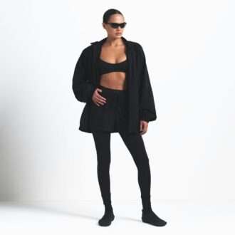 NikeSKIMS WOVEN NYLON OVERSIZED TRACK JACKET