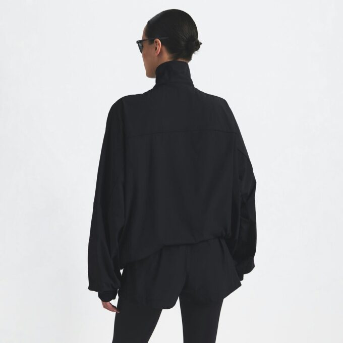 NikeSKIMS WOVEN NYLON OVERSIZED TRACK JACKET