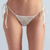 NOVELTY INTIMATES EMBROIDERED BIKINI 3-PACK