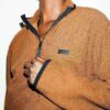 OUTDOOR FLEECE HALF ZIP PULLOVER OUTDOOR FLEECE HALF ZIP PULLOVER