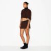OUTDOOR FLEECE MINI SKIRT