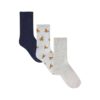 RIBBED CREW SOCK 3-PACK