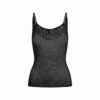 SHEER KNIT PLUNGE TANK SHEER KNIT PLUNGE TANK