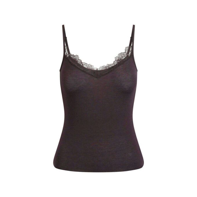 SHEER MODAL LACE CAMI