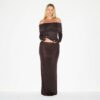 SHEER MODAL LONG SKIRT SHEER MODAL LONG SKIRT