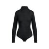 SHEER MODAL LONG SLEEVE TURTLENECK BODYSUIT SHEER MODAL LONG SLEEVE TURTLENECK BODYSUIT
