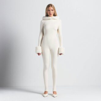SKIMS CLOUD HOODED CATSUIT