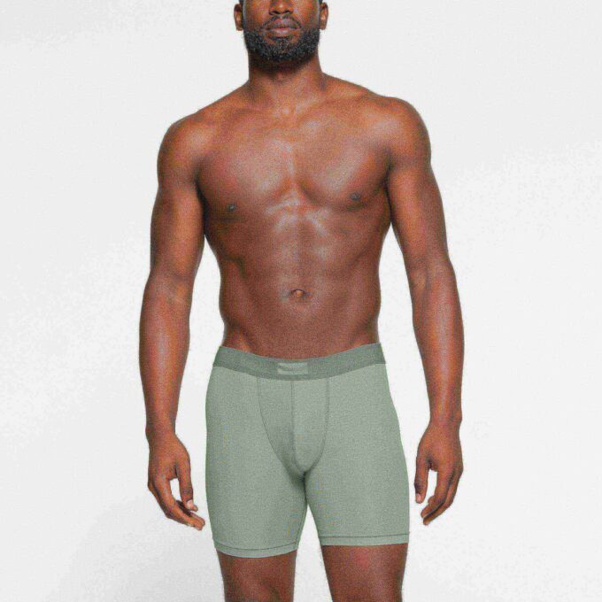 SKIMS COTTON MENS 5″ BOXER BRIEF 3-PACK