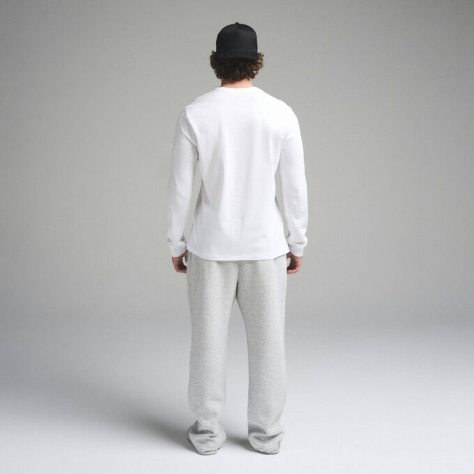 SKIMS COTTON MENS CLASSIC LONG SLEEVE T-SHIRT