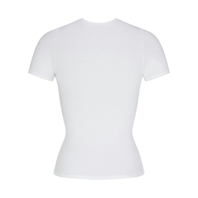 SKIMS FOR TEAM USA COTTON JERSEY PARALYMPIC T-SHIRT