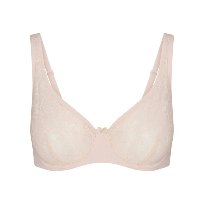 SKIMS LACE UNLINED MINIMIZER BRA