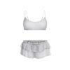 SKIMS ROMANCE BRALETTE AND SKIRT SET