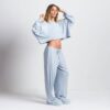 SKIMS SLEEP CROPPED LONG SLEEVE AND PANT SET