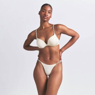 SKIMS ULTIMATE RHINESTONE TEARDROP PUSH-UP BRA