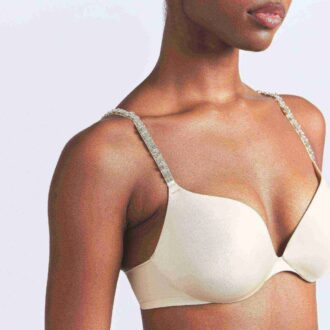 SKIMS ULTIMATE RHINESTONE TEARDROP PUSH-UP BRA