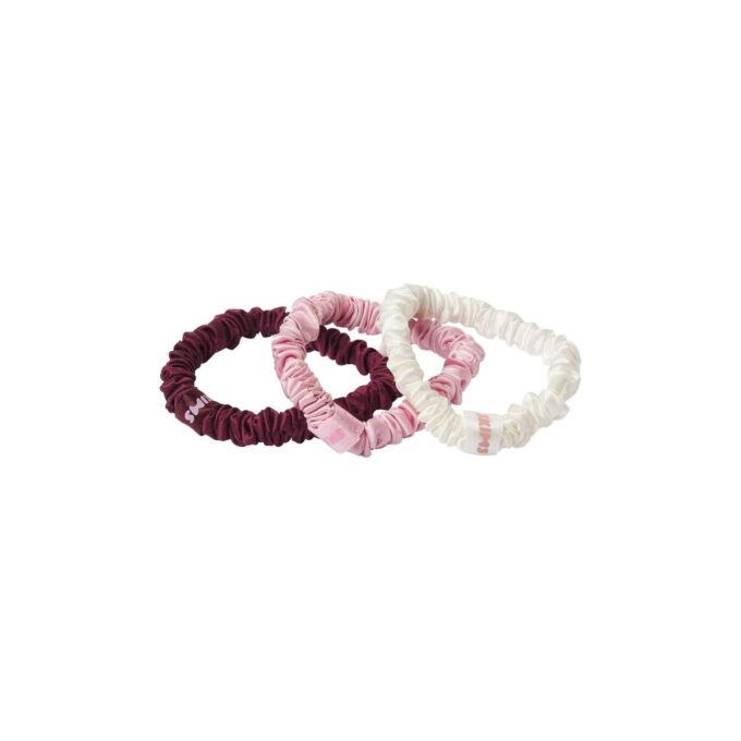 SLIP X SKIMS PURE SILK SKINNY SCRUNCHIE 3-PACK