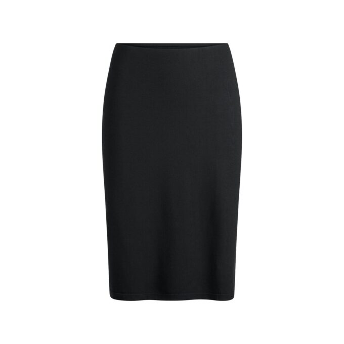 SMOOTH LAYERS MIDI SKIRT
