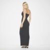 SMOOTH LAYERS SCOOP NECK LONG DRESS