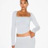 SMOOTH LAYERS SQUARE NECK TOP SMOOTH LAYERS SQUARE NECK TOP