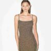 SOFT LOUNGE MIDI SLIP DRESS