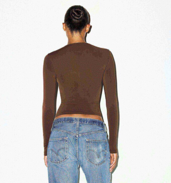 SOFT SMOOTHING SEAMLESS LONG SLEEVE T-SHIRT