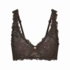 STRETCH LACE UNLINED FULL COVERAGE BRA