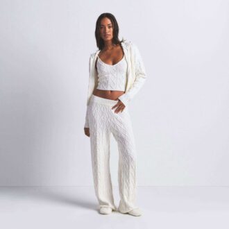 SWEATER KNIT STRAIGHT LEG PANT