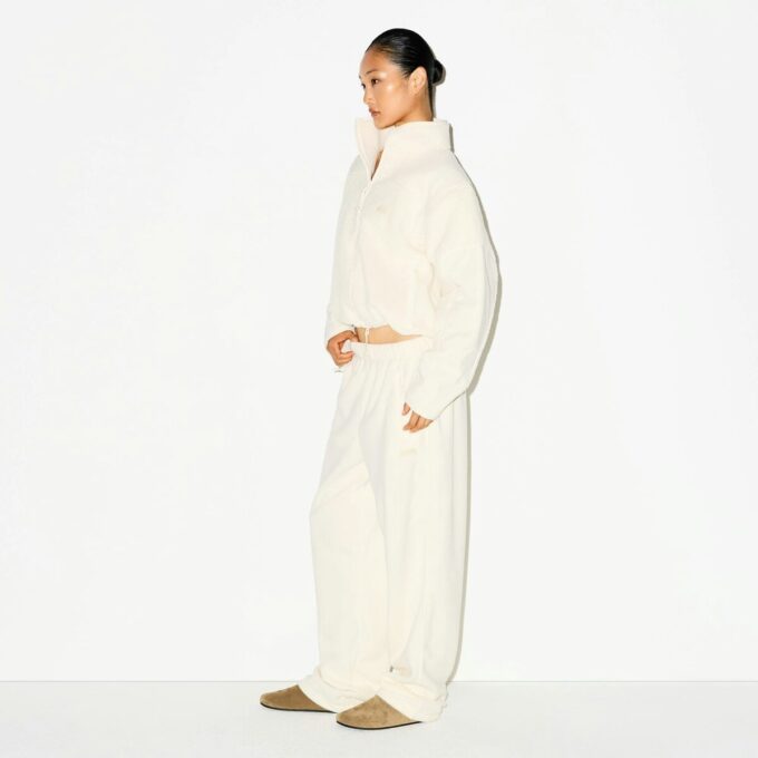 TEDDY BOXY ZIP UP JACKET