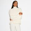 TEDDY OVERSIZED HALF ZIP UP PULLOVER