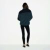 TEDDY OVERSIZED HALF ZIP UP PULLOVER