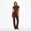 THE ESSENTIAL COLLECTION HIGH-WAISTED PINTUCK STRAIGHT LEG PANT THE ESSENTIAL COLLECTION HIGH-WAISTED PINTUCK STRAIGHT LEG PANT