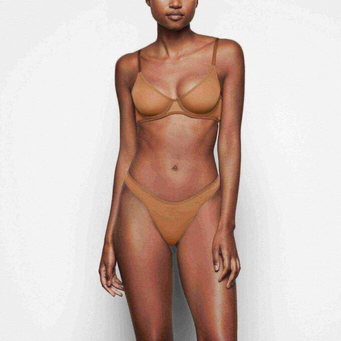 ULTRA FINE MESH SCOOP BRA