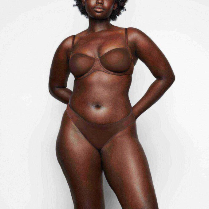 ULTRA FINE MESH STRAPLESS BRA